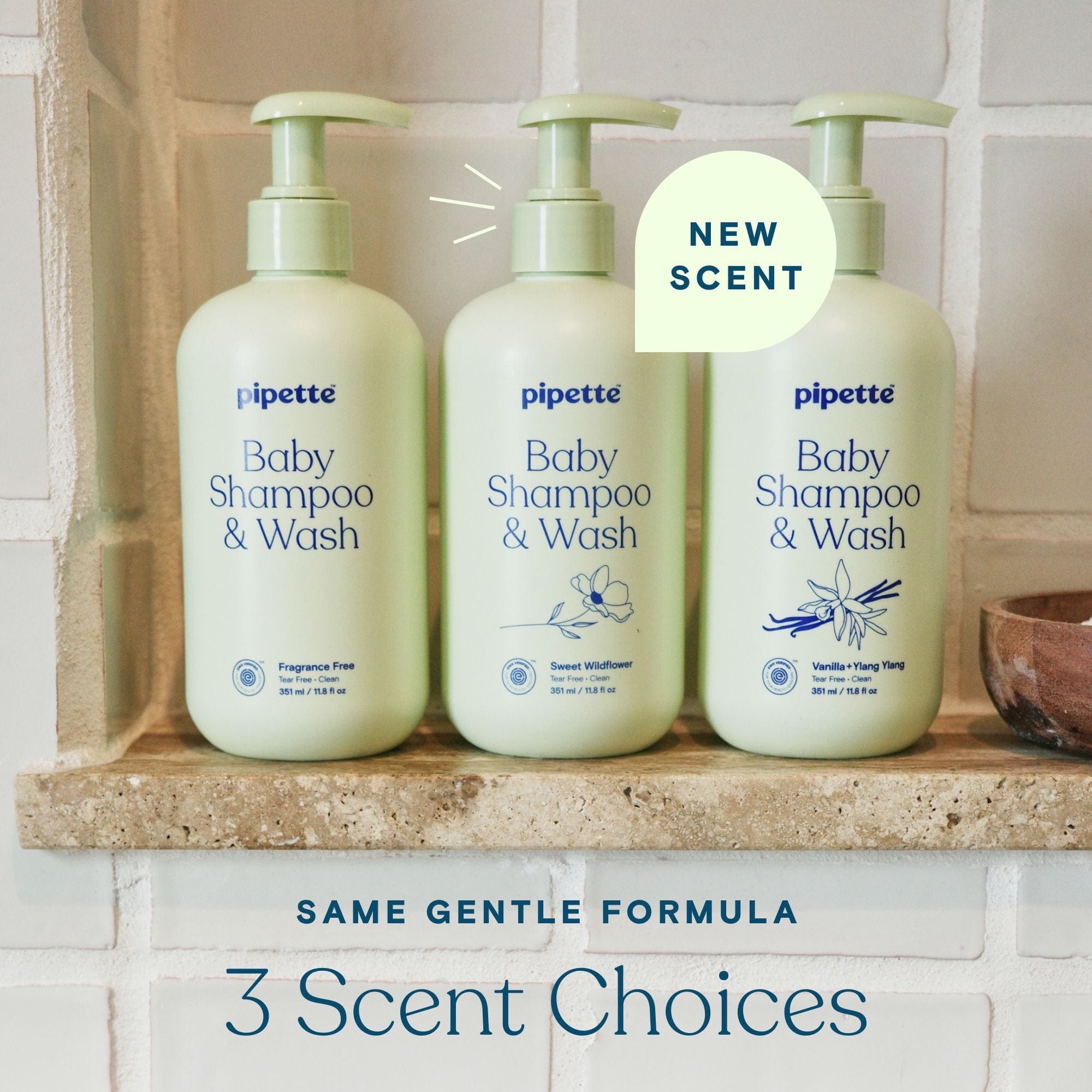 Baby Shampoo + Wash Discovery Bundle