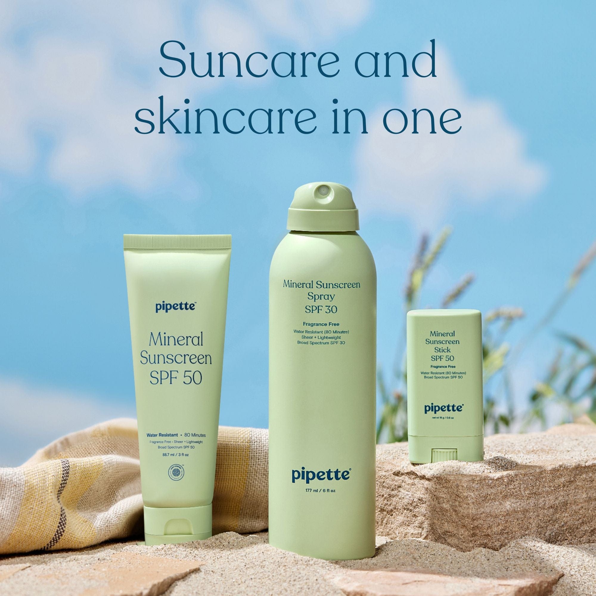 NEW Mineral Sunscreen SPF 50